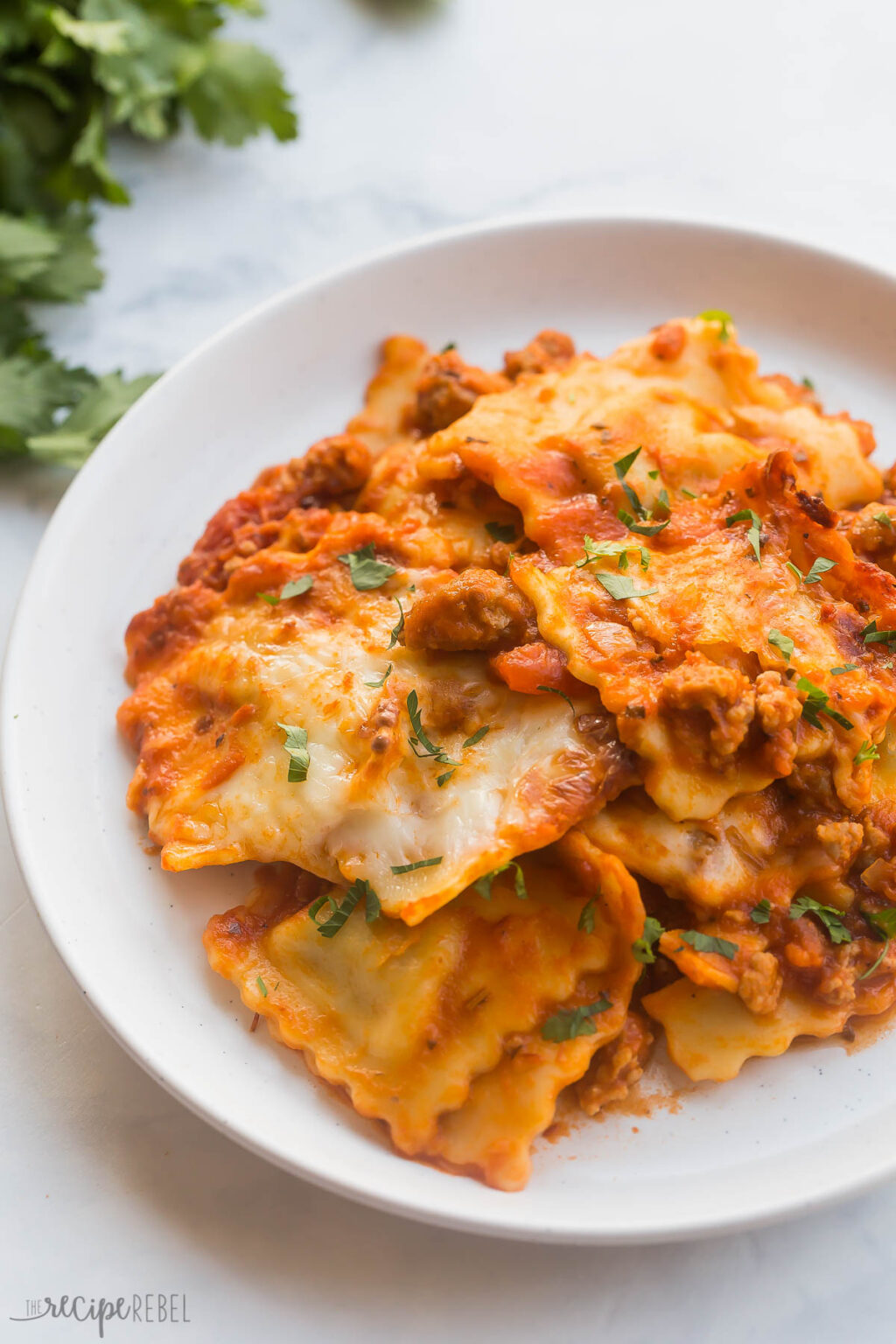 Baked Ravioli - 10-Minute Prep - The Recipe Rebel
