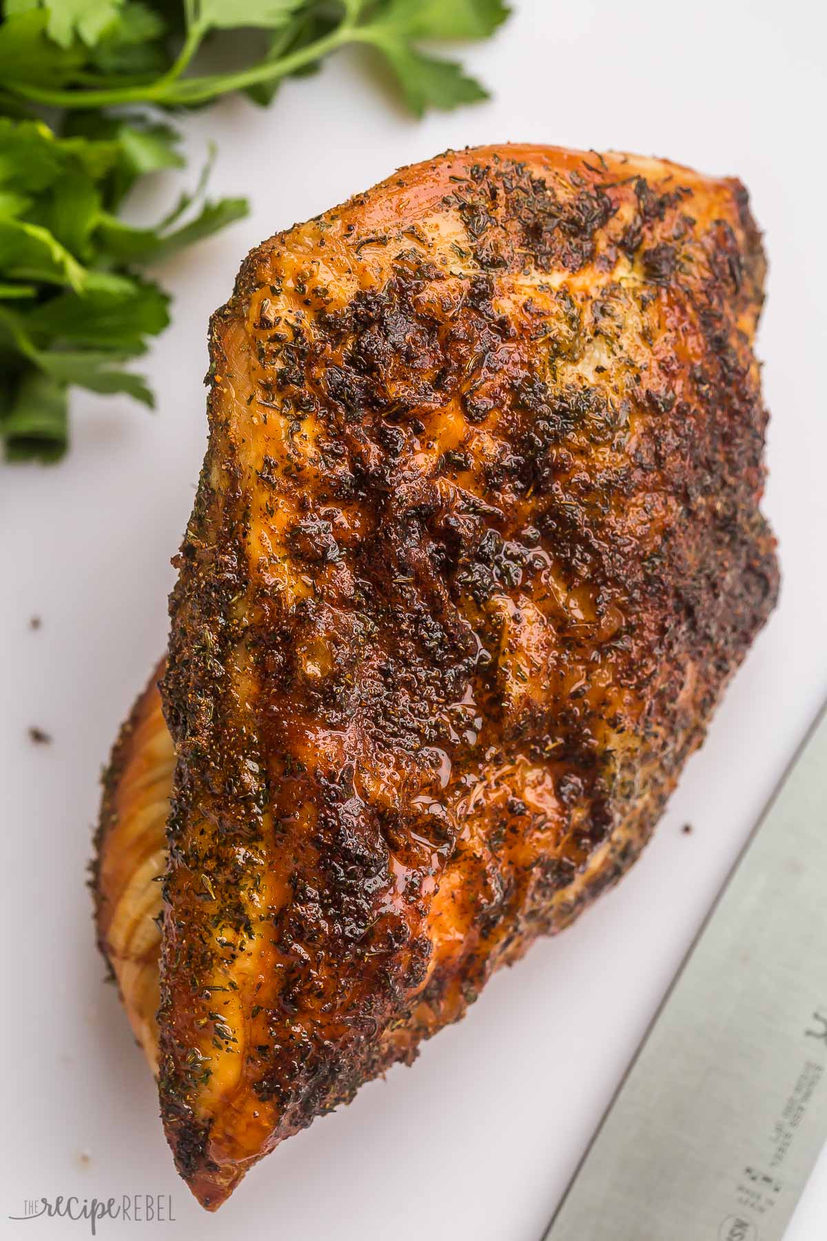 Air Fryer Turkey Breast - SO juicy! - The Recipe Rebel