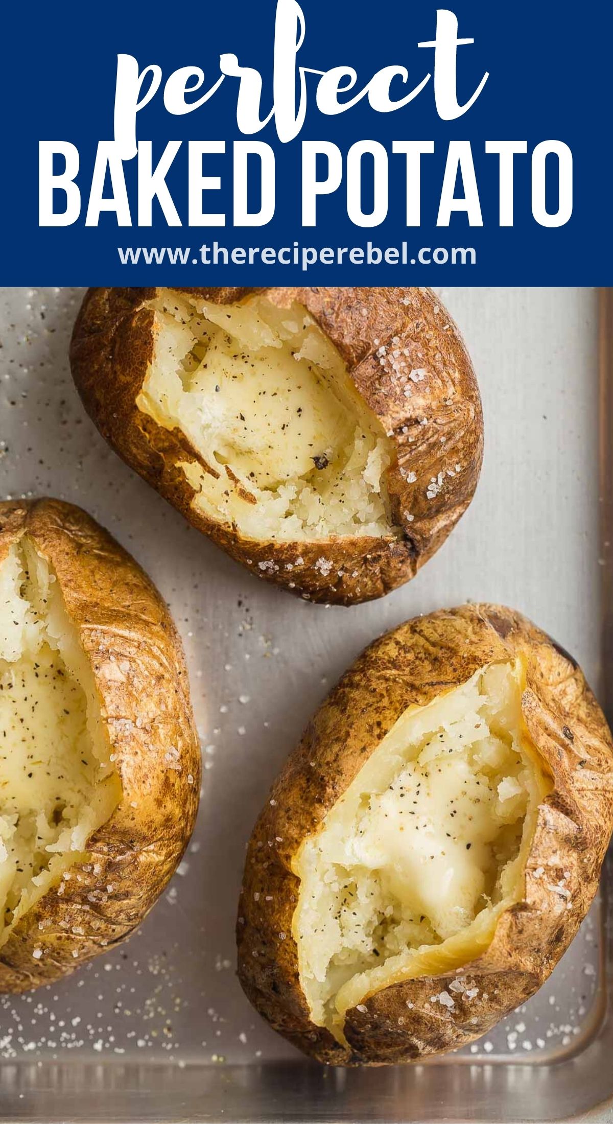 CRISPY Air Fryer Baked Potato - The Recipe Rebel