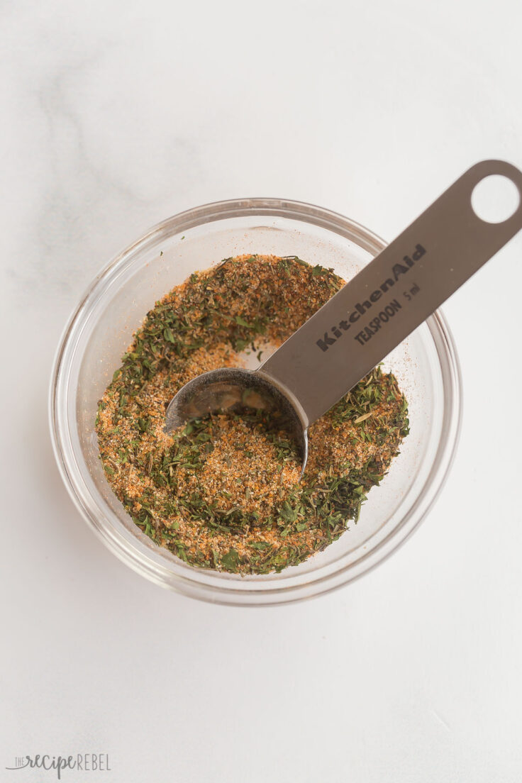 instant pot turkey breast seasoning in bowl