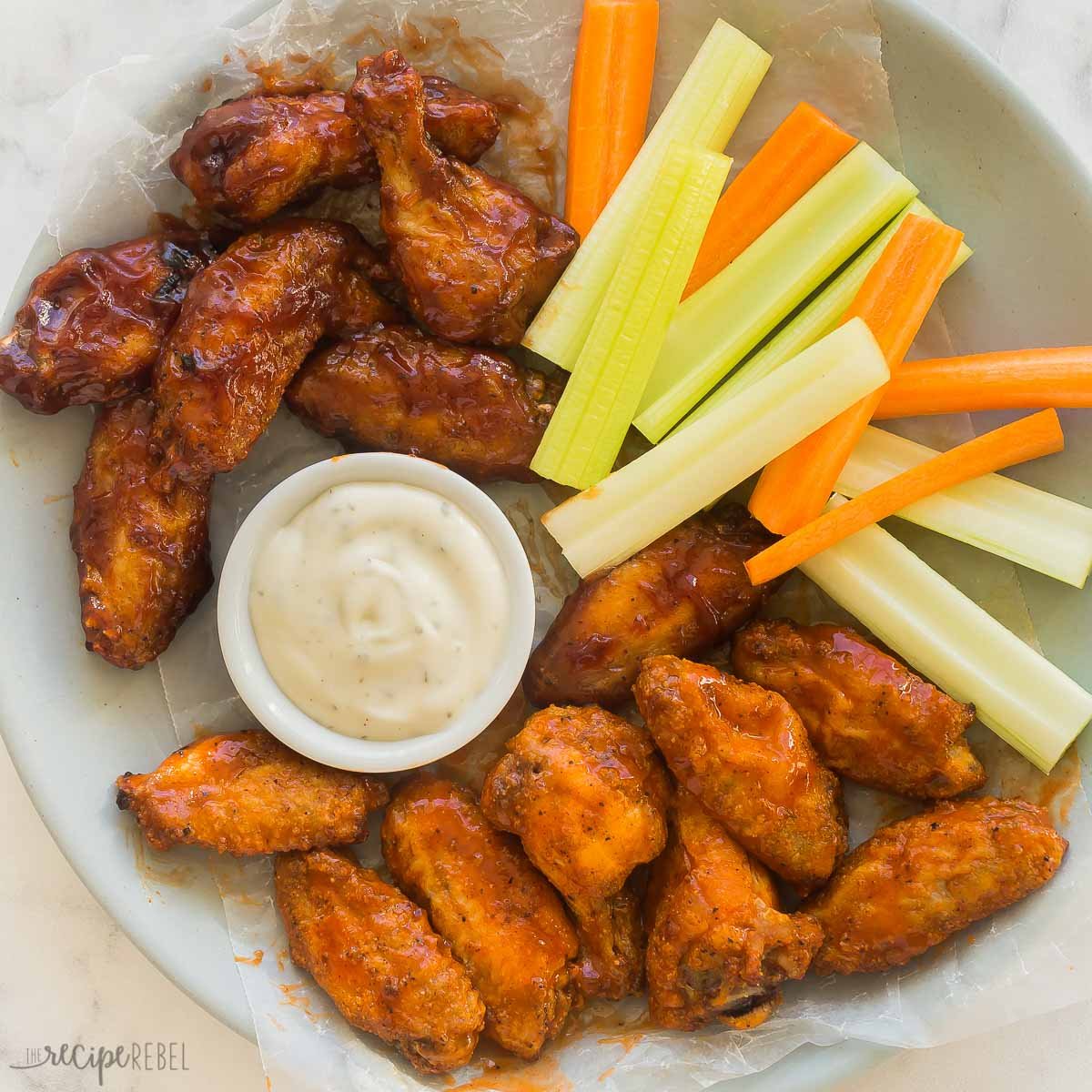Baked Chicken Wings [VIDEO] The Recipe Rebel