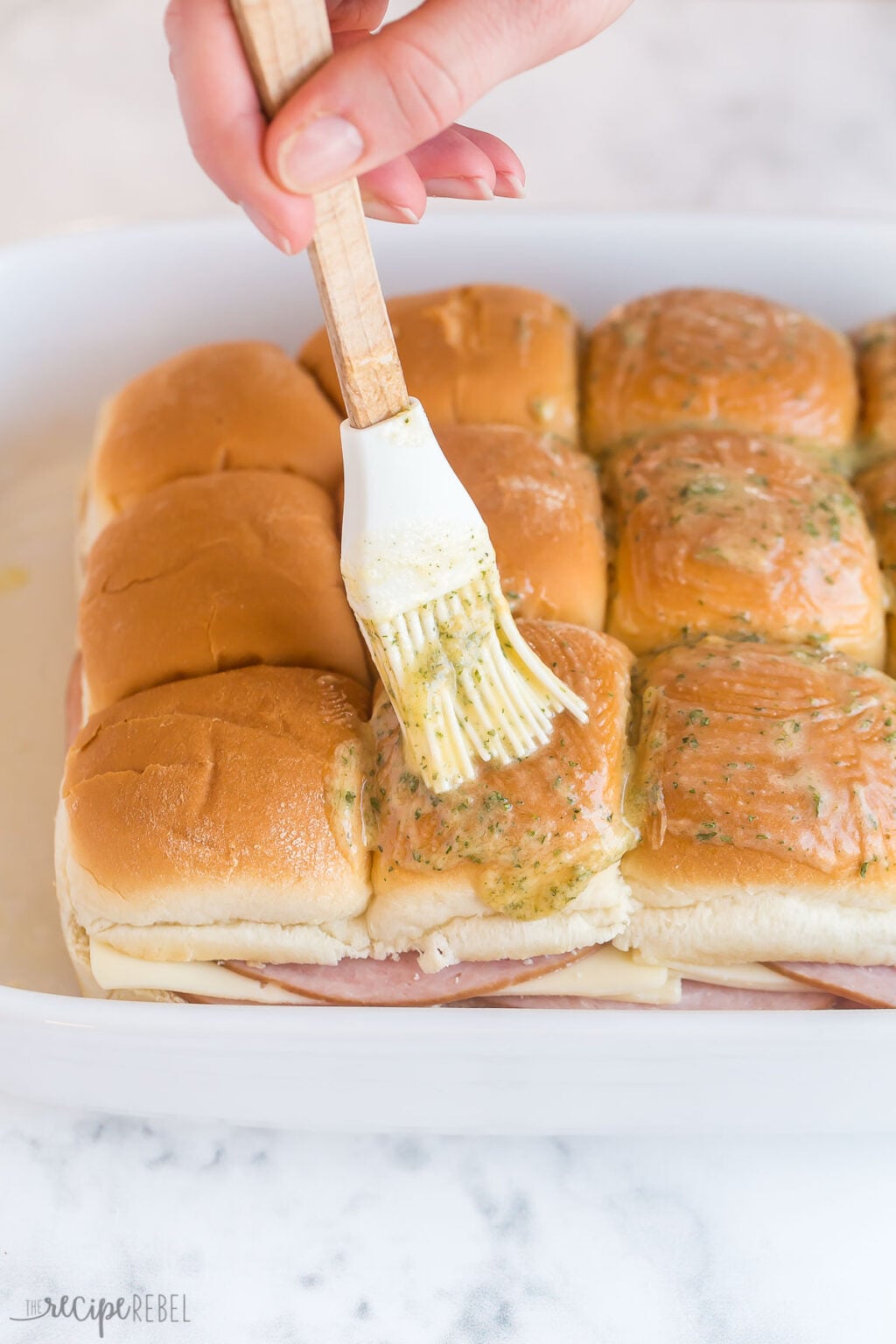Ham And Cheese Sliders Video The Recipe Rebel