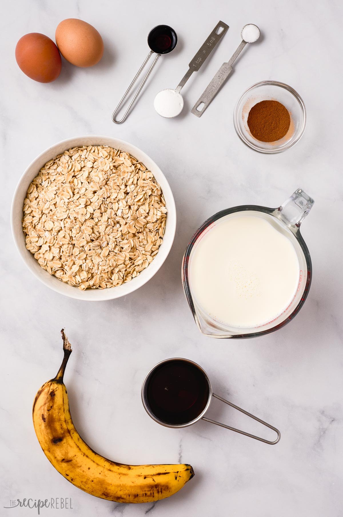 ingredients needed for baked oatmeal