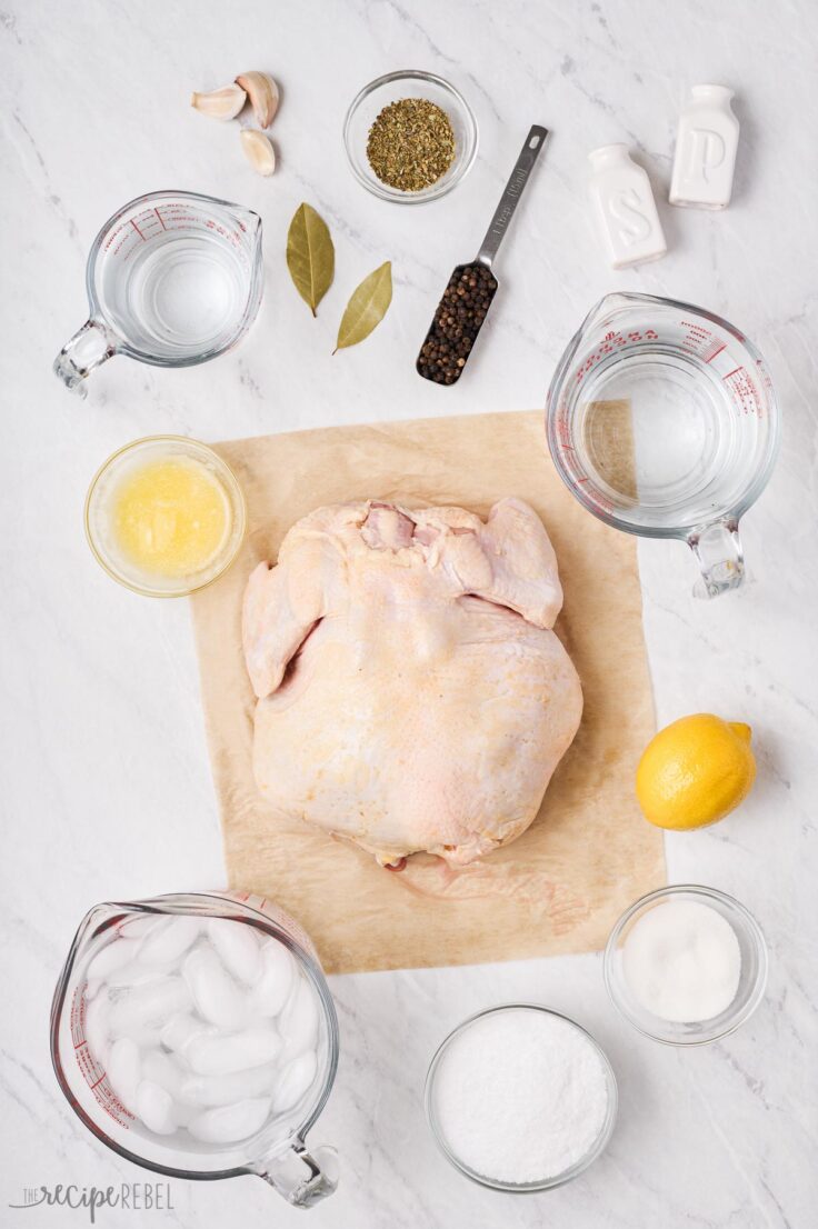 Chicken Brine (for a juicy roast chicken!) - The Recipe Rebel