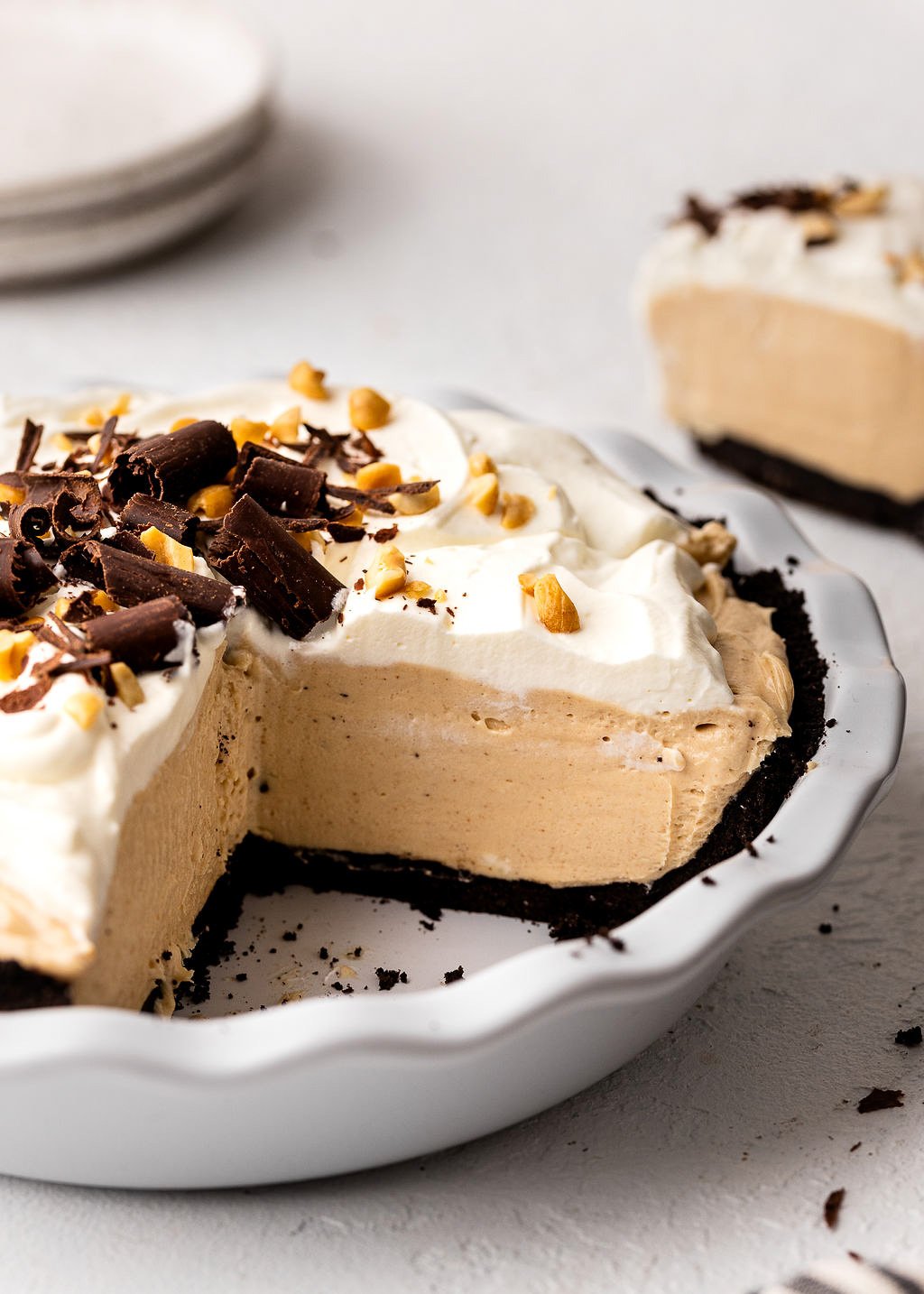 No Bake Peanut Butter Pie Recipe - Make Your Meals