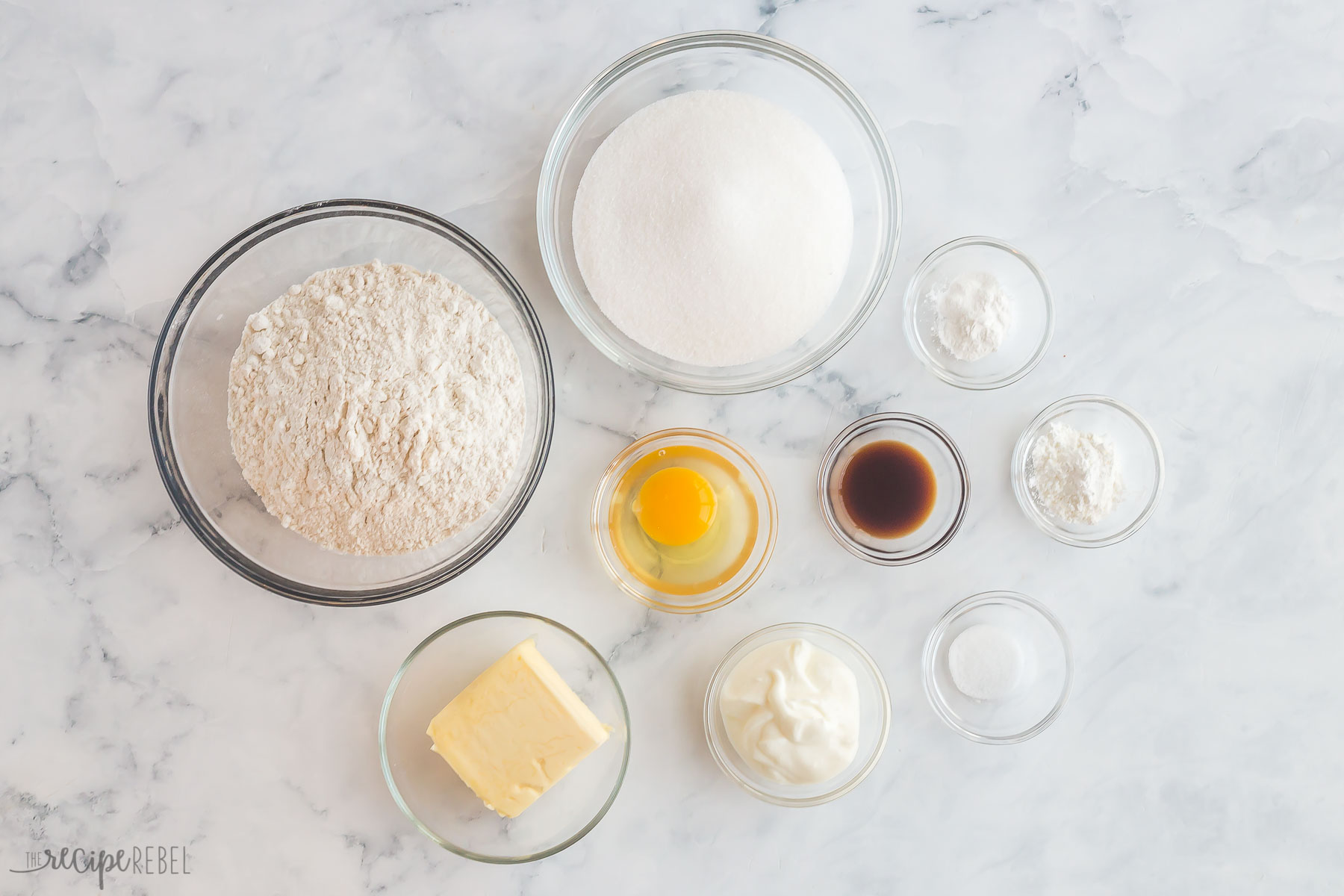 ingredients needed to make soft frosted sugar cookies