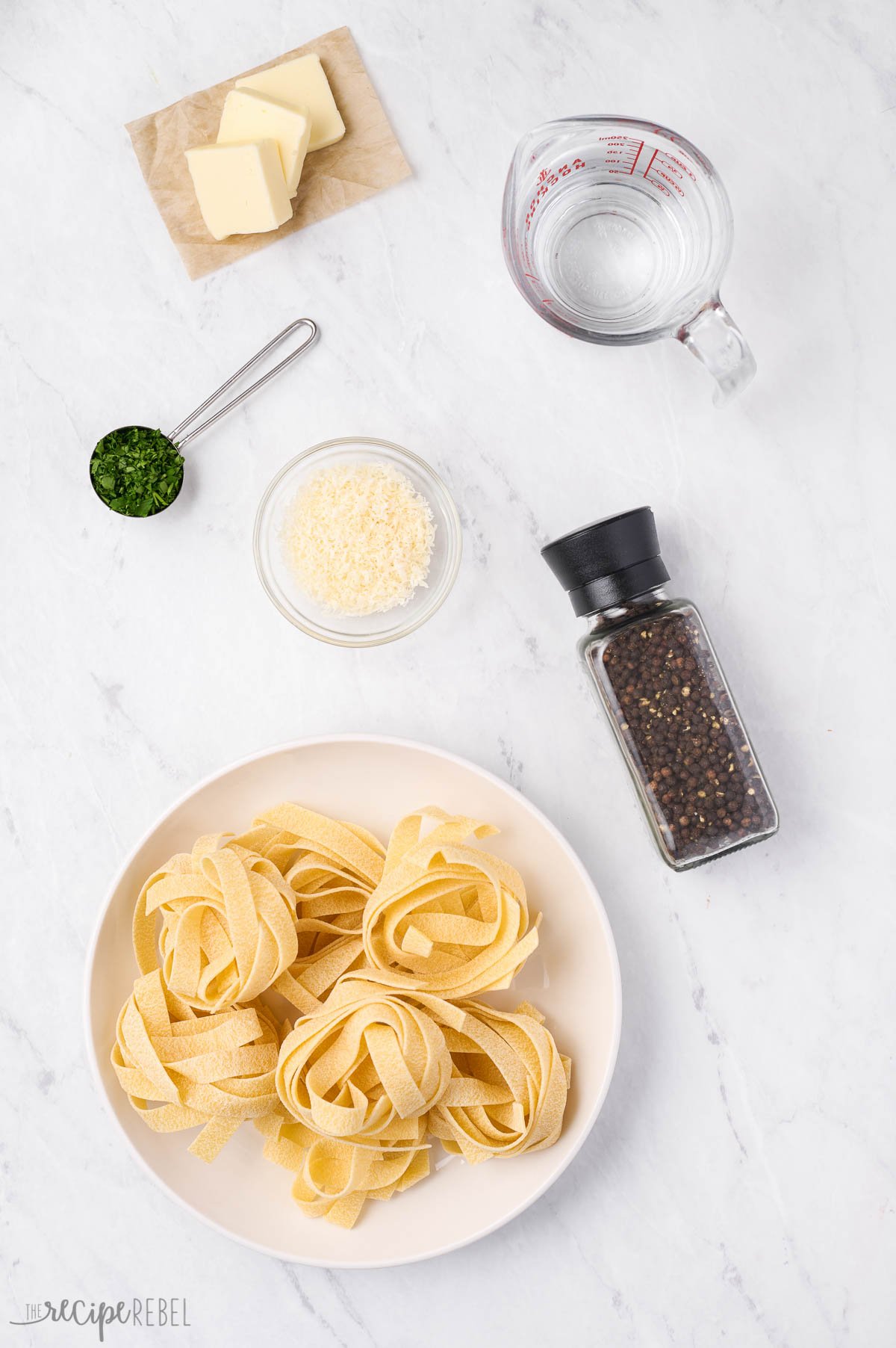 ingredients needed for buttered noodles