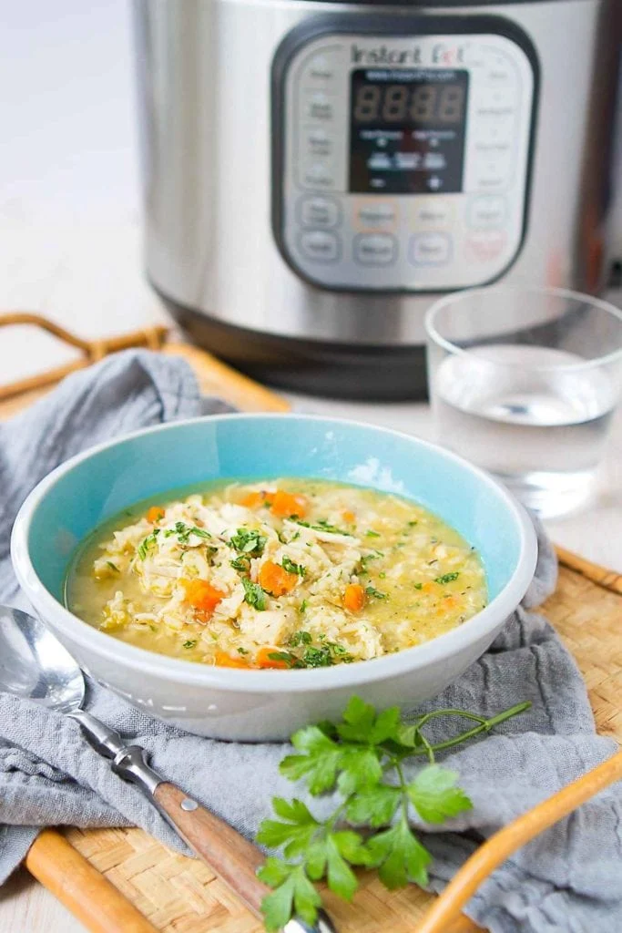 Light Chicken Potato Soup - Cookin Canuck