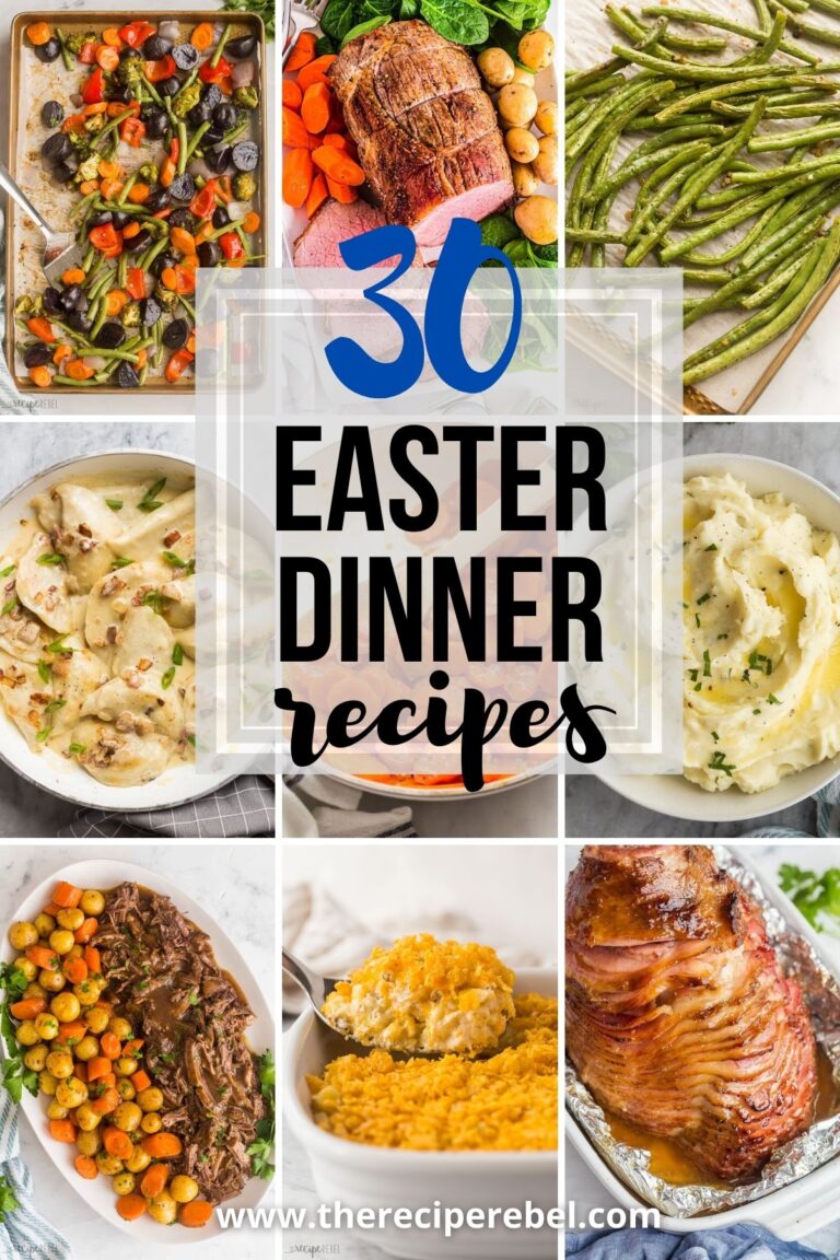 30 Best Easter Dinner Ideas | The Recipe Rebel