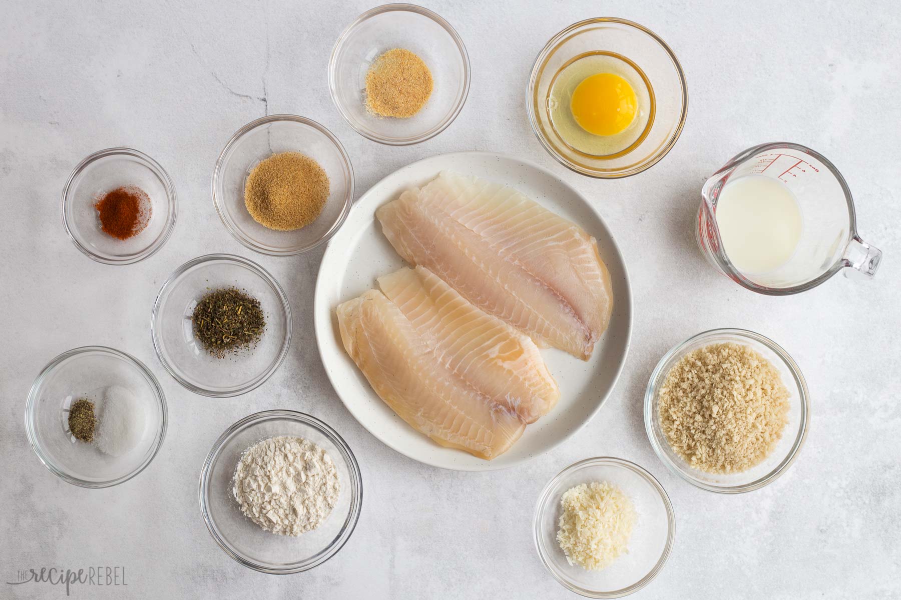 ingredients needed for air fryer tilapia