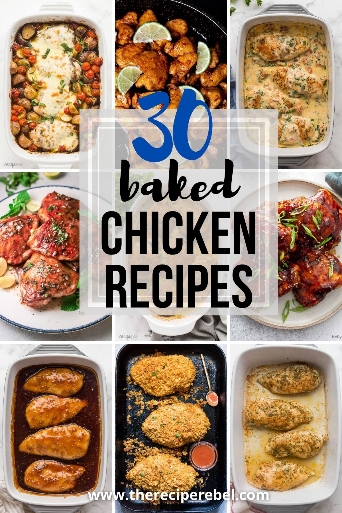 Parmesan Crusted Baked Chicken