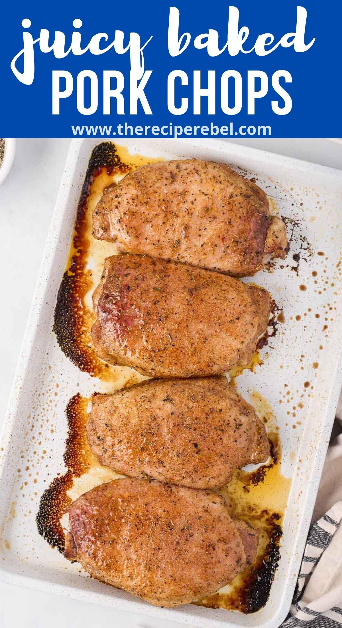 Baked Pork Chops - The Recipe Rebel