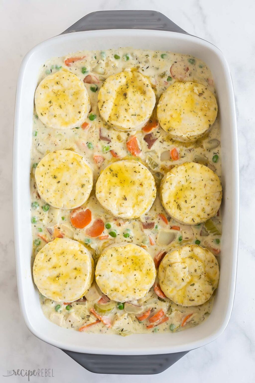 Chicken Pot Pie Casserole [VIDEO] The Recipe Rebel