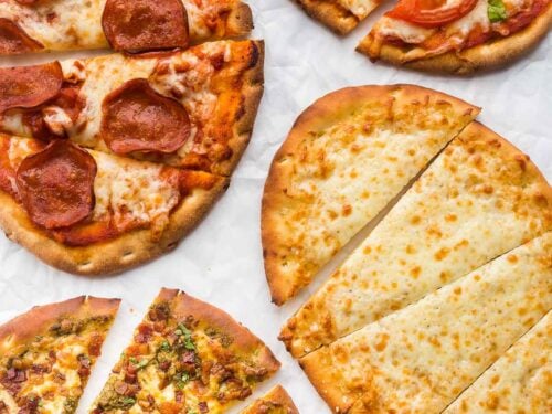 Flatbread Pizza Recipes [4 ways!] - The Recipe Rebel