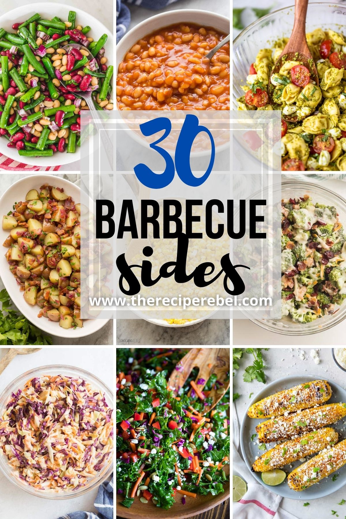 Pinterest title image for The Best BBQ Sides