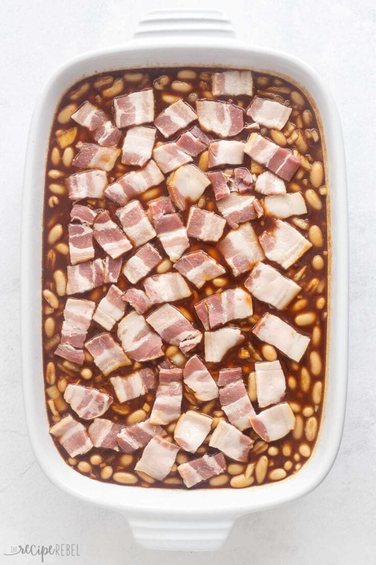 Maple Bacon Baked Beans The Recipe Rebel [VIDEO]