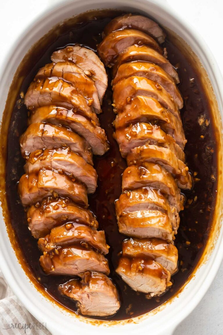 Honey Garlic Pork Tenderloin Recipe The Recipe Rebel [VIDEO]
