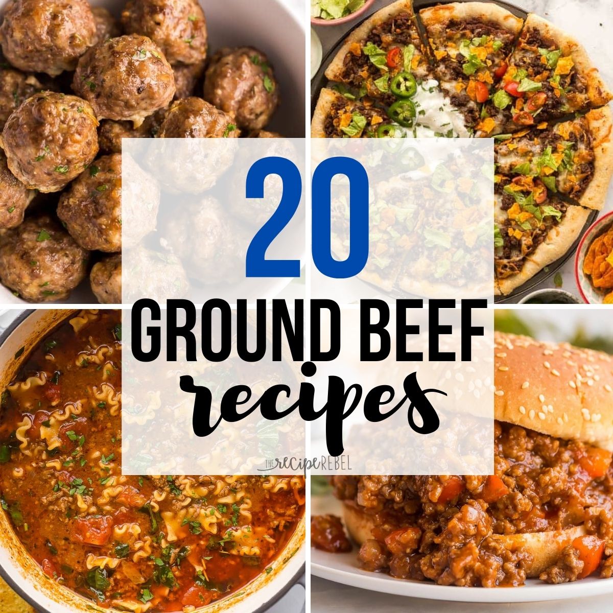 Ground Beef Recipes -- easy, family-friendly dinner ideas