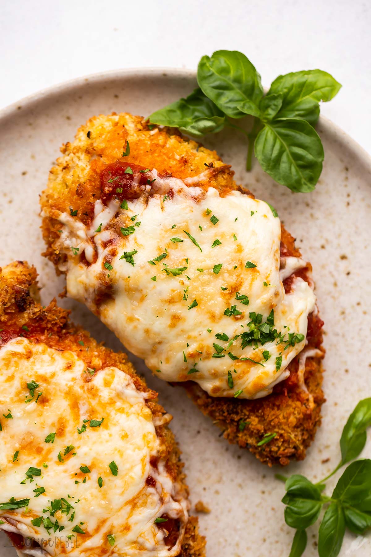 Air Fryer Chicken Parmesan - The Recipe Rebel