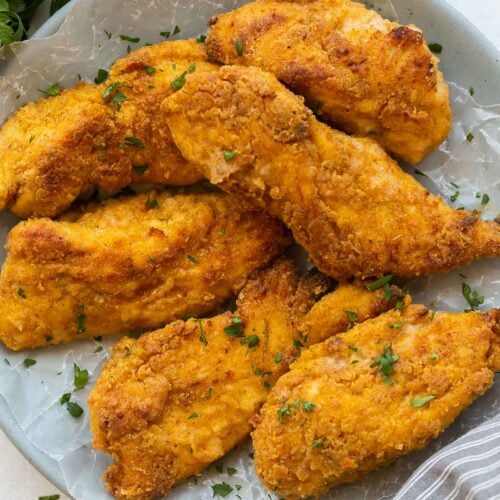 Crispy Oven Fried Chicken - The Big Man's World ®