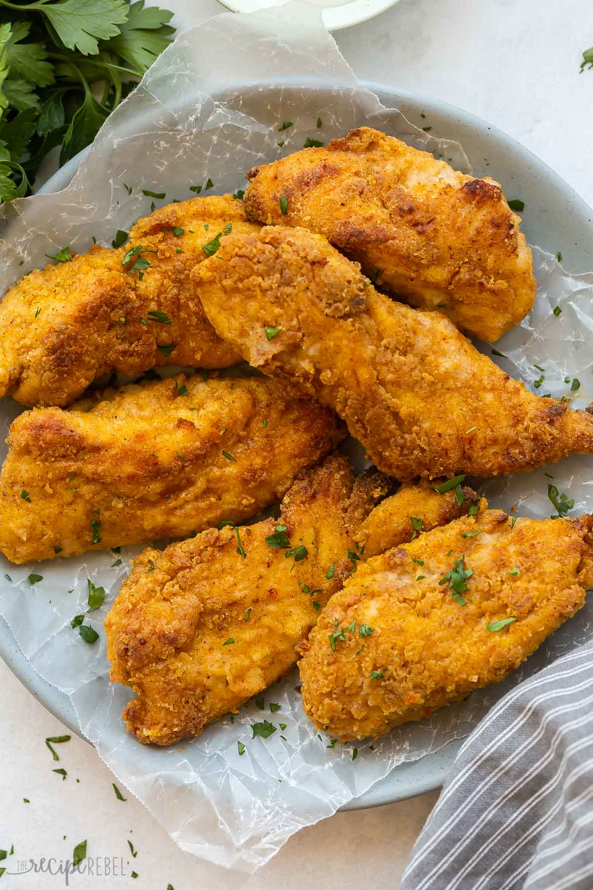 uitvegen gesloten Aardbei The BEST Oven Fried Chicken [VIDEO] | The Recipe Rebel