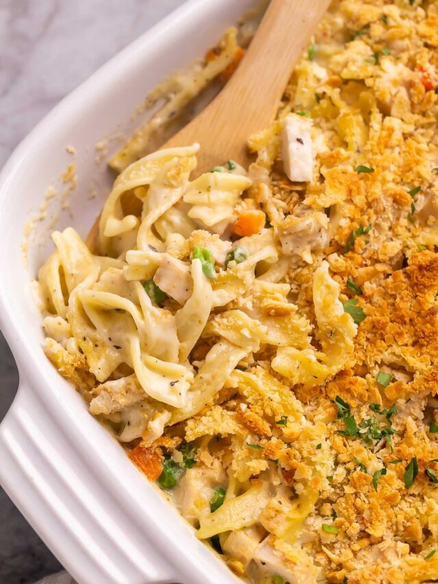 Chicken Noodle Casserole The Recipe Rebel
