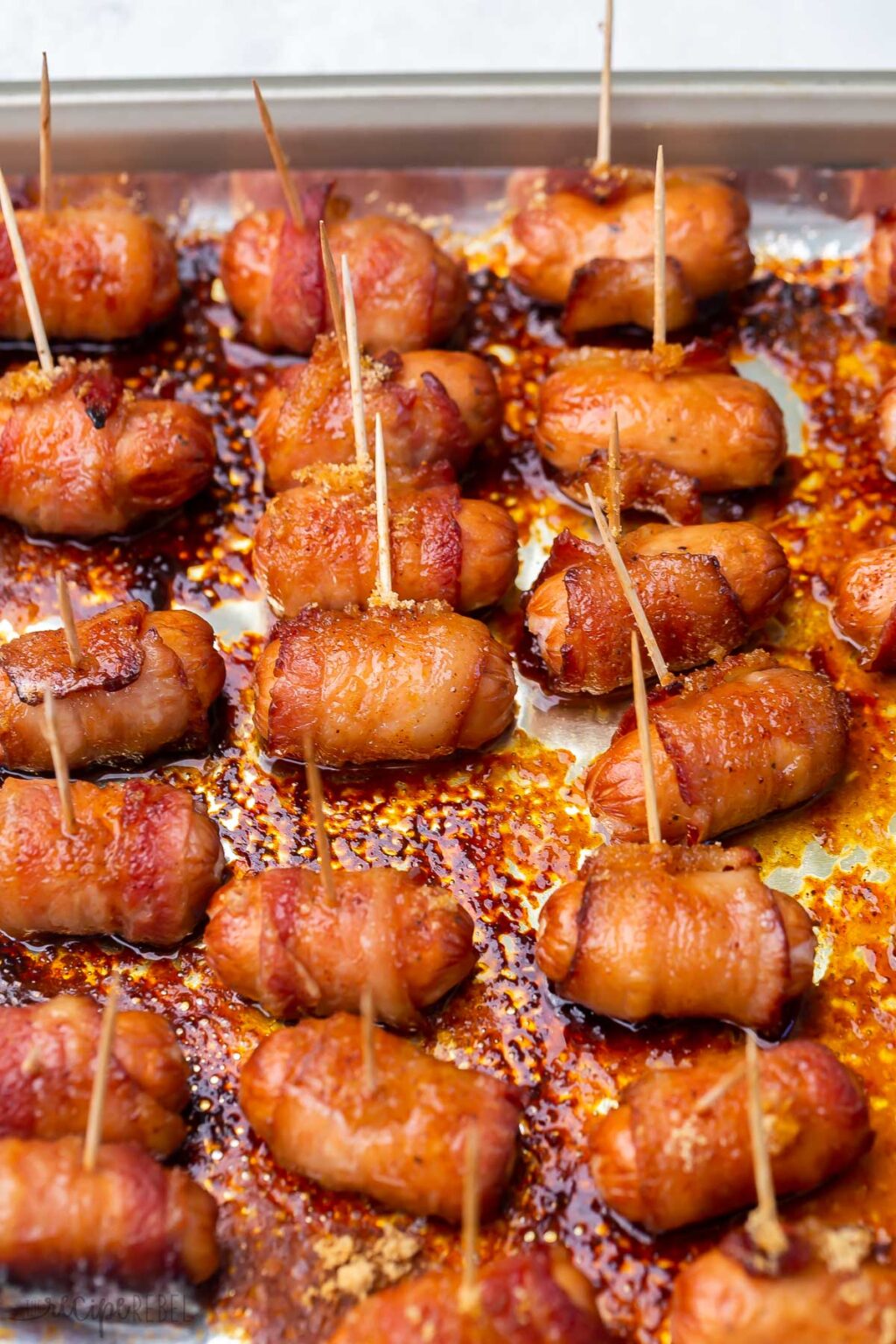 Bacon Wrapped Smokies The Recipe Rebel