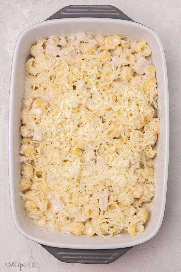 Chicken Alfredo Bake The Recipe Rebel [VIDEO]