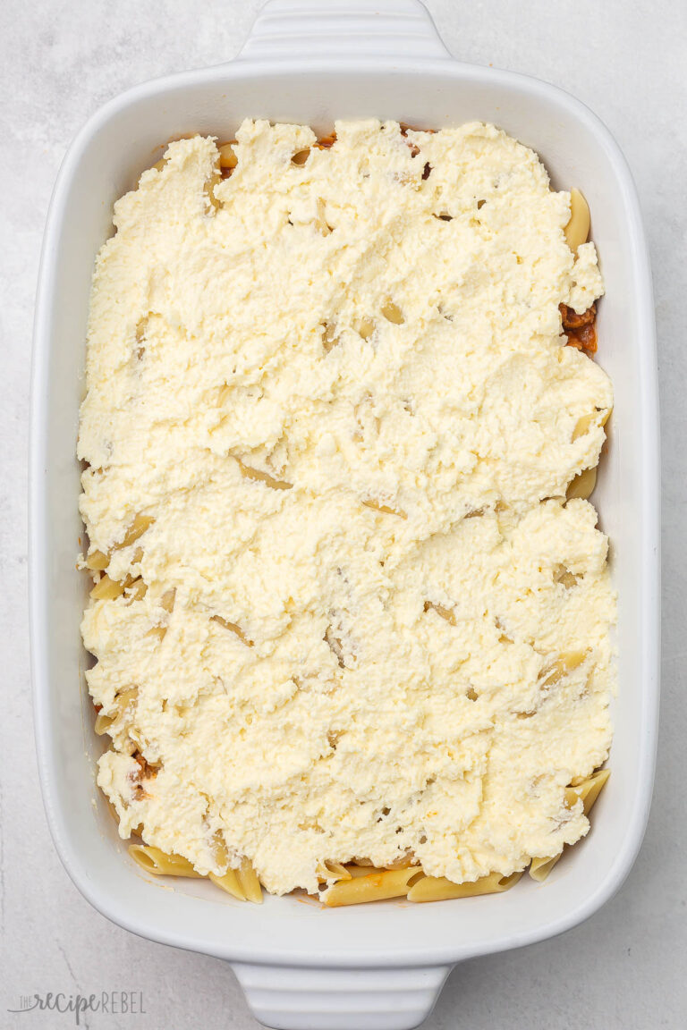 Easy Baked Mostaccioli Pasta The Recipe Rebel