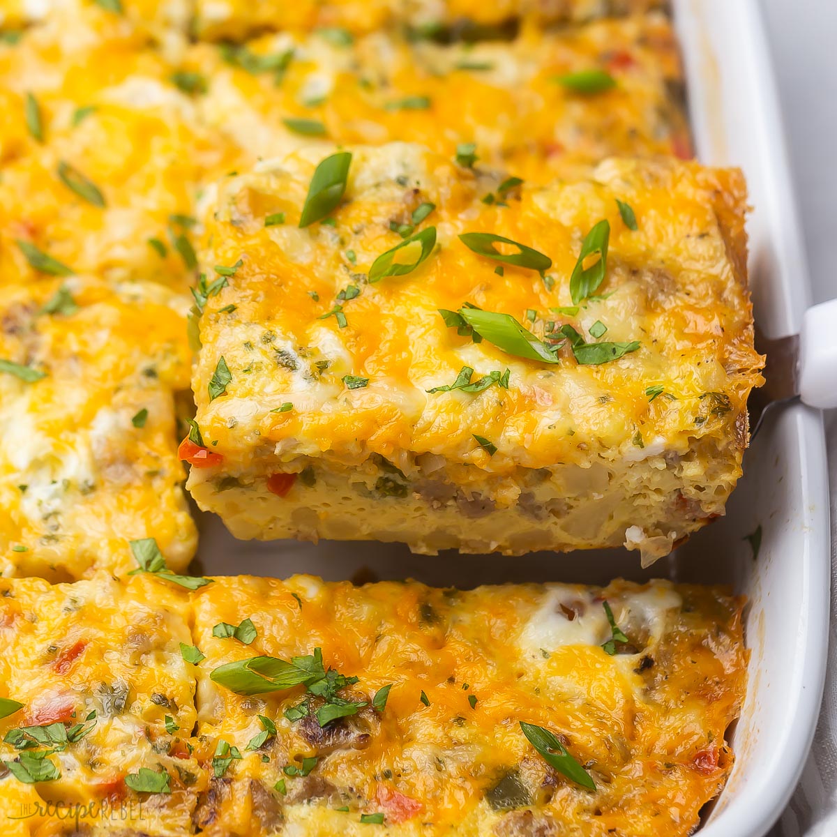 Hashbrown Breakfast Casserole The Recipe Rebel [VIDEO]
