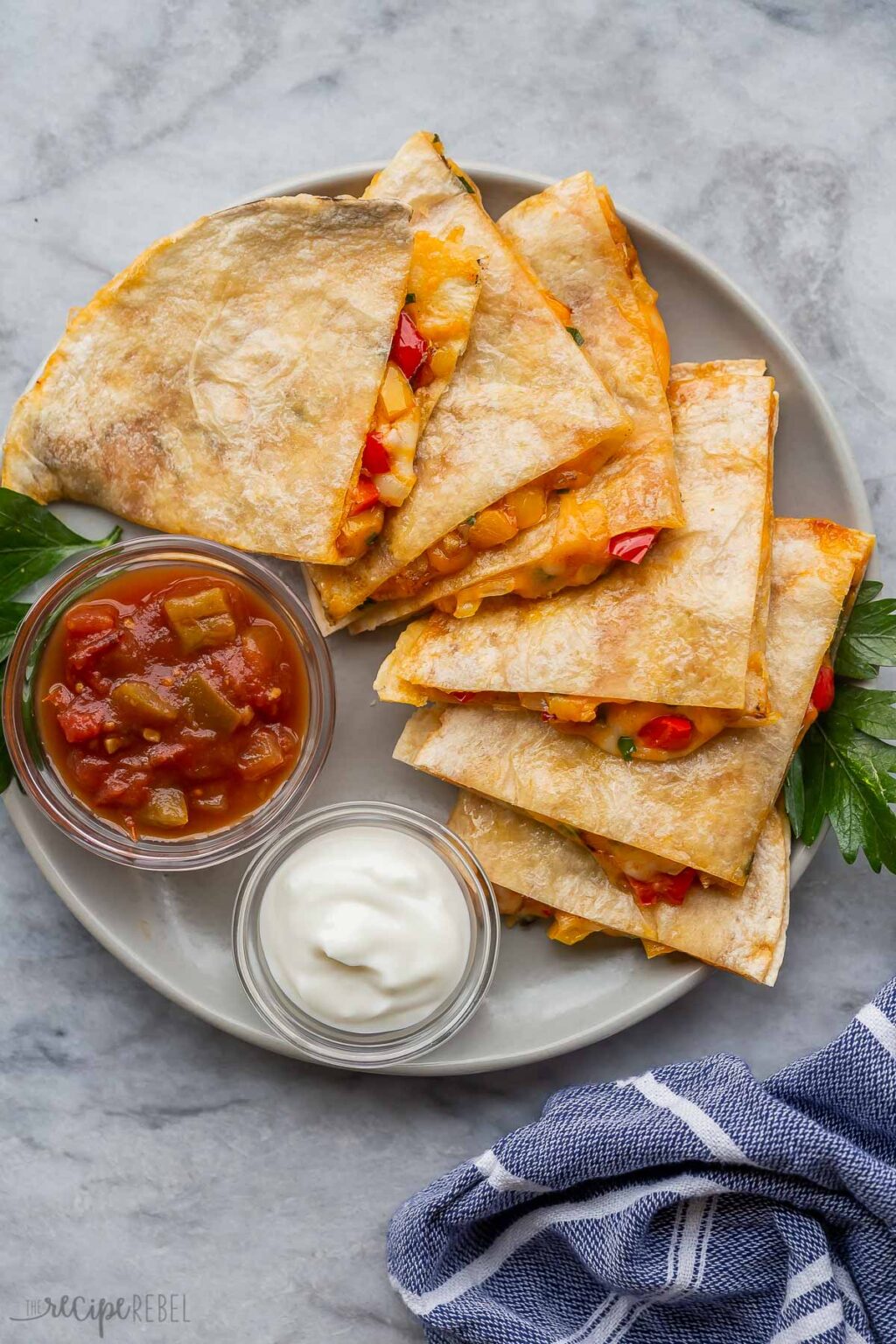 Easy Air Fryer Quesadilla The Recipe Rebel