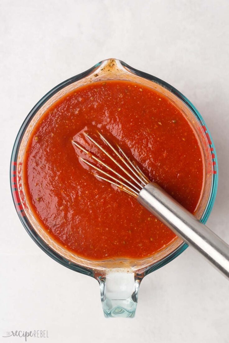 Easy No-Cook Enchilada Sauce - The Recipe Rebel