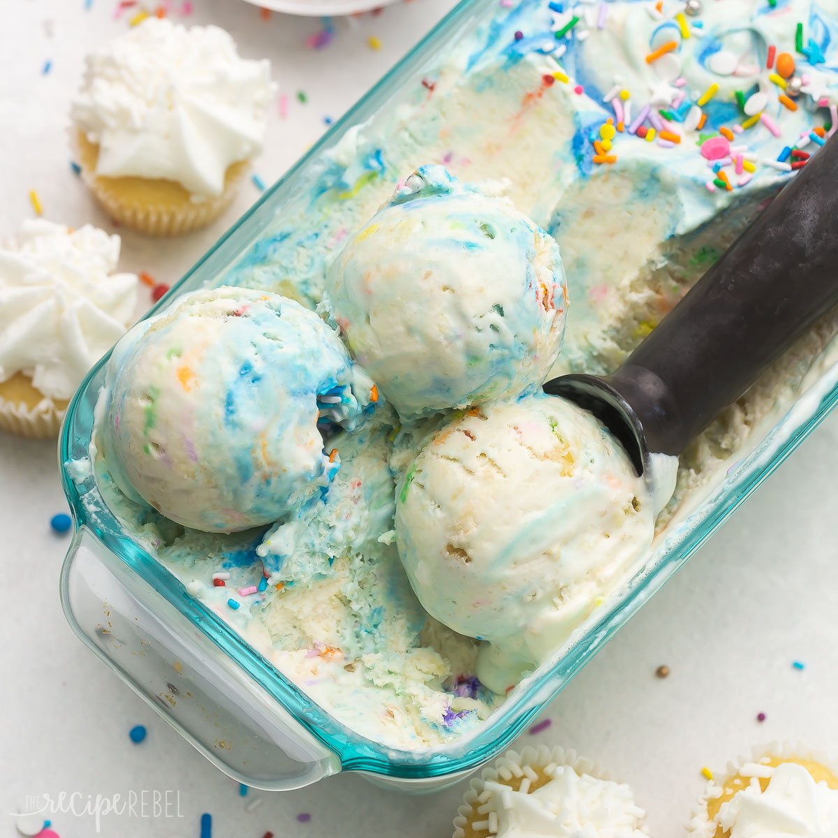 No Churn Ice Cream - The Recipe Rebel