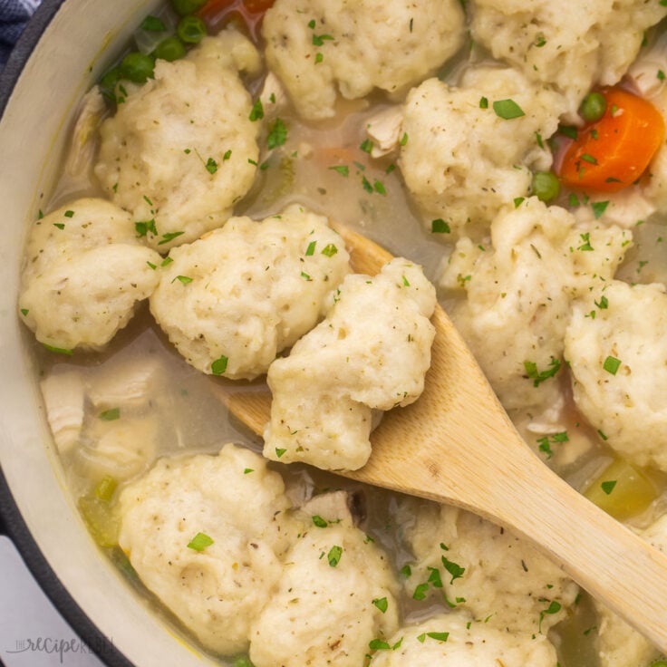 Drop dumplings for soup the recipe rebel