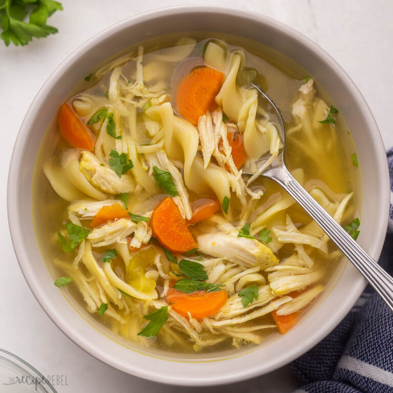 Crockpot Chicken Noodle Soup The Recipe Rebel [VIDEO]
