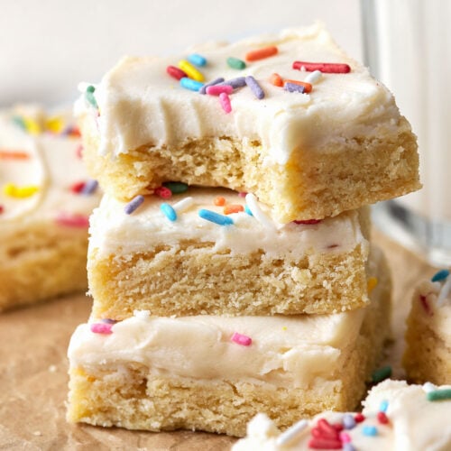 Soft Sugar Cookie Bars - The Recipe Rebel