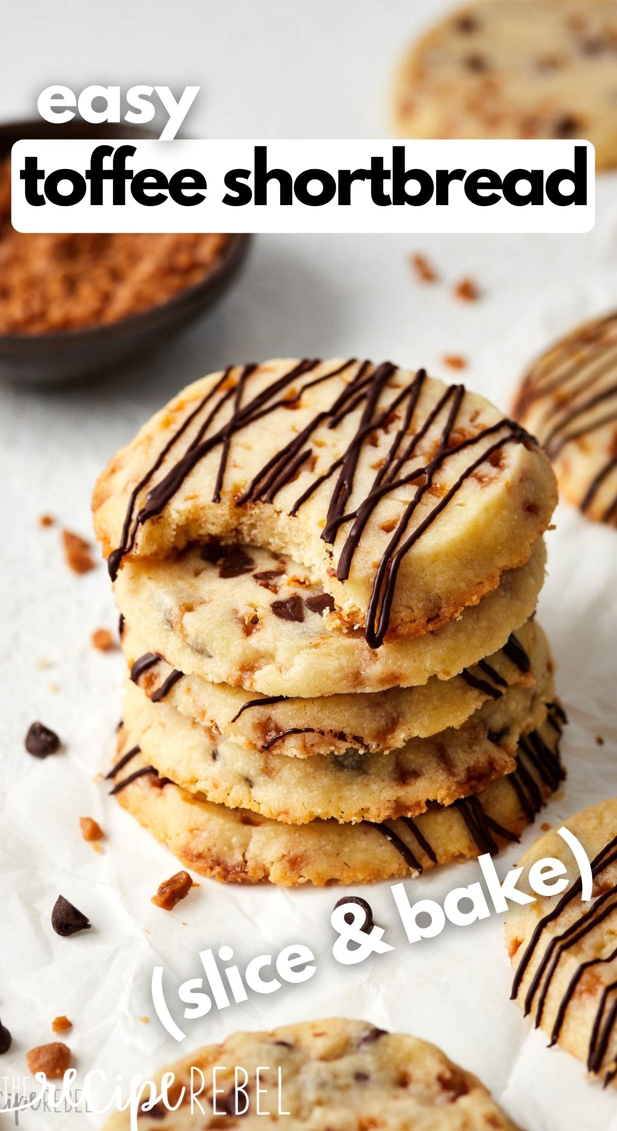 Toffee Shortbread Cookies - 40