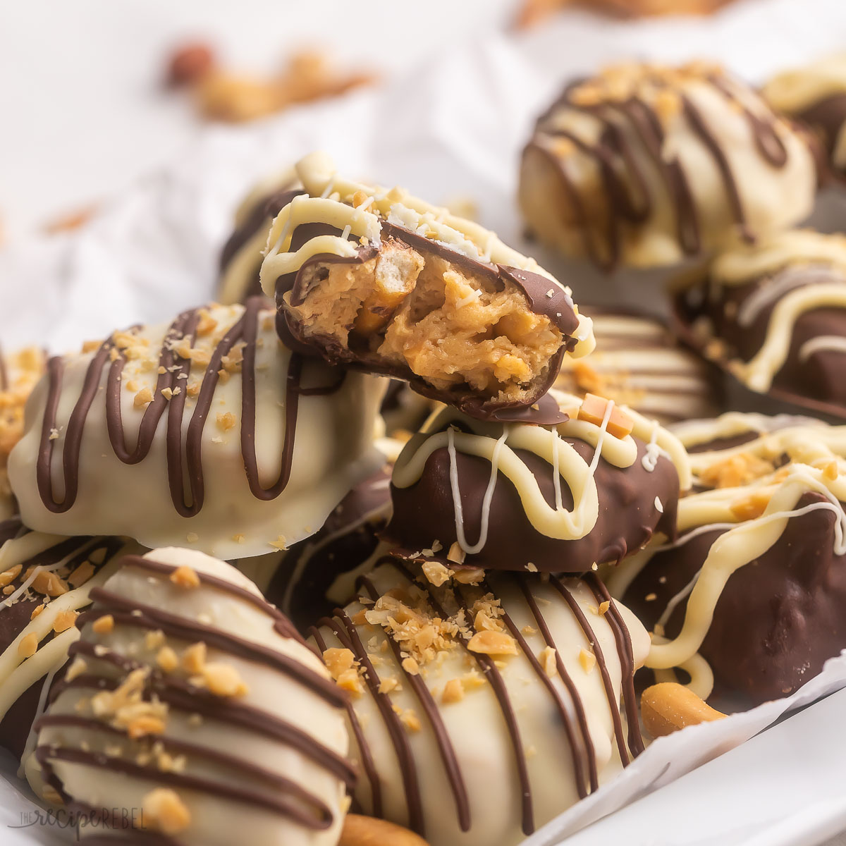 Chocolate Peanut Butter Pretzel Candies Recipe galaxyconcerns