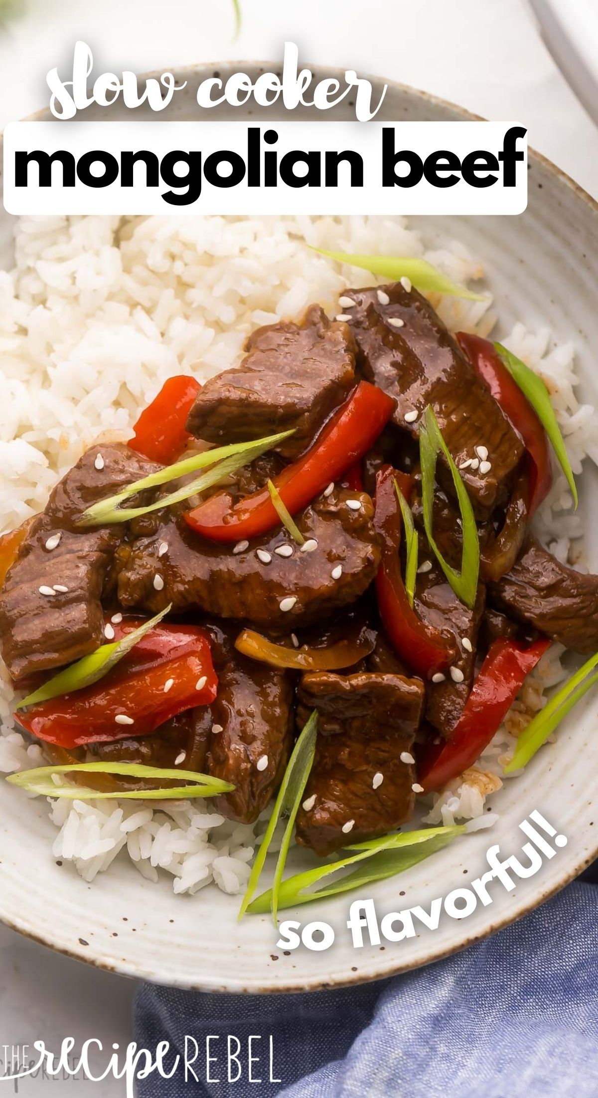 Slow Cooker Mongolian Beef Recipe [VIDEO] The Recipe Rebel