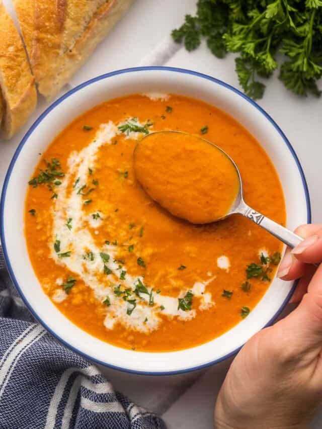 Roasted Red Pepper Soup