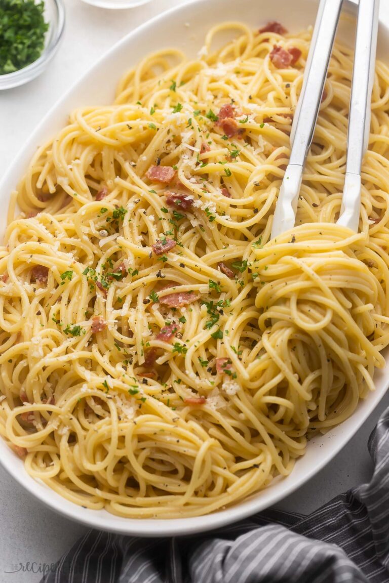 Absolutely Perfect Pasta Carbonara Recipe - The Recipe Rebel [VIDEO]