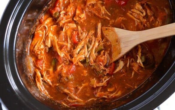 slow cooker italian chicken and peppers budget bytes.
