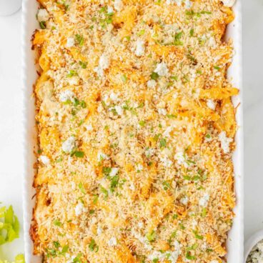 Buffalo Chicken Casserole from Little Sunny Kitchen.