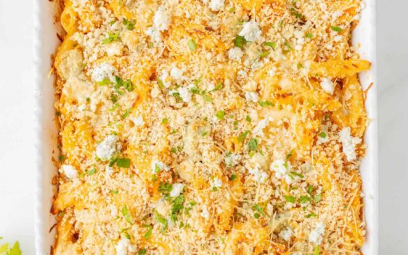 Buffalo Chicken Casserole from Little Sunny Kitchen.