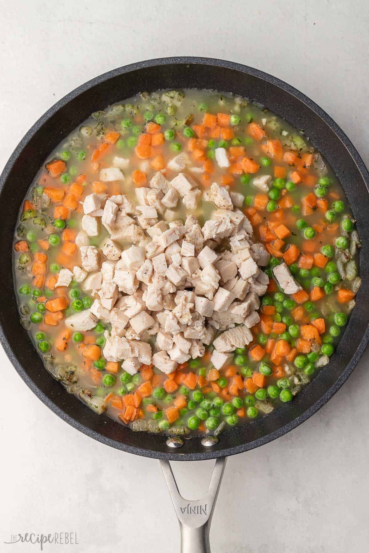 Chicken and Stuffing Casserole - The Recipe Rebel