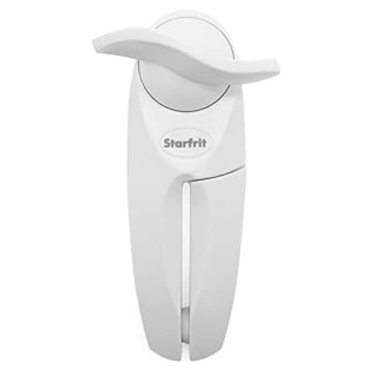 white starfrit can opener.