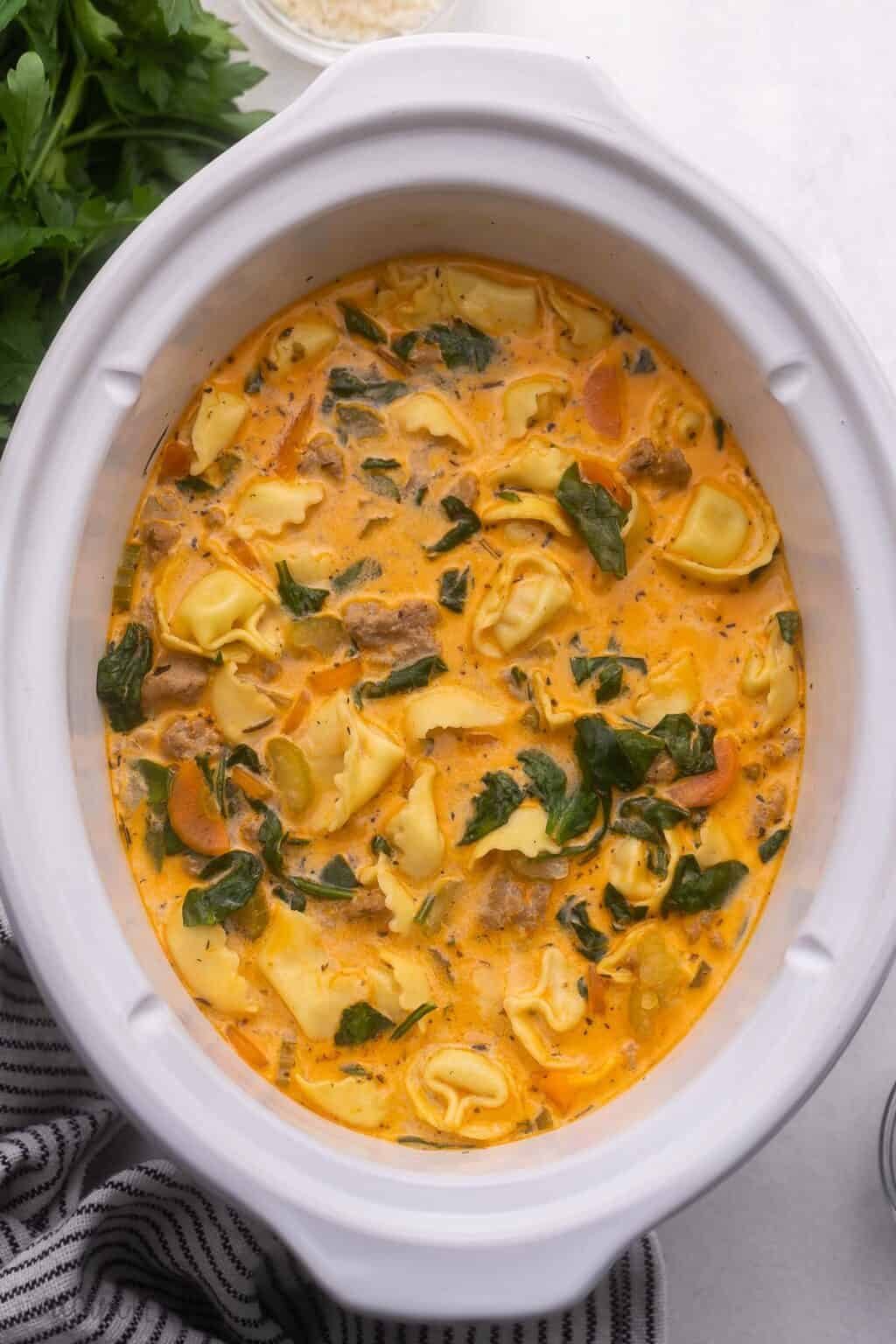 creamy-crockpot-tortellini-soup-the-recipe-rebel-video