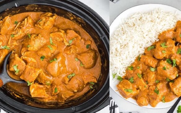 slow cooker butter chicken