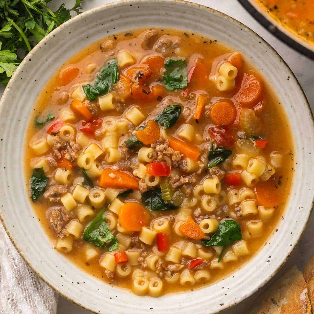 Easy Italian Sausage Soup-image
